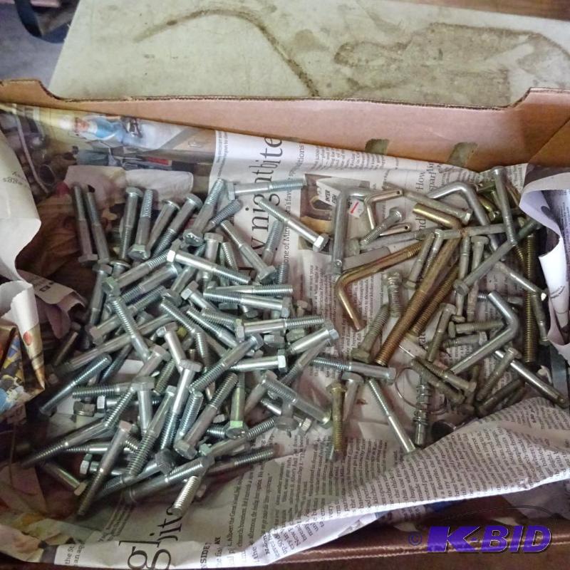 lot 150 image: Box of Misc Bolts...