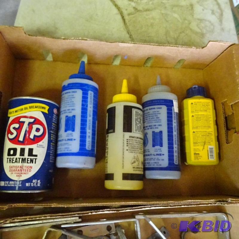 lot 155 image: STP OIl Treatment. Chalk Line Chalk...
