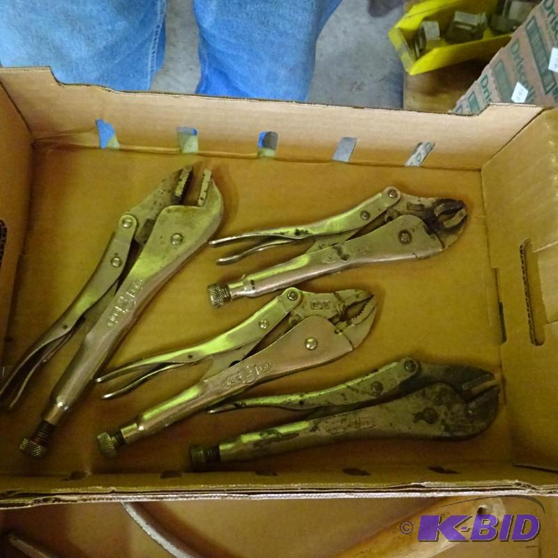 lot 159 image: 4 Vise Grips...