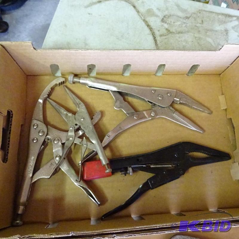 lot 161 image: 4 Misc Vise Grips...