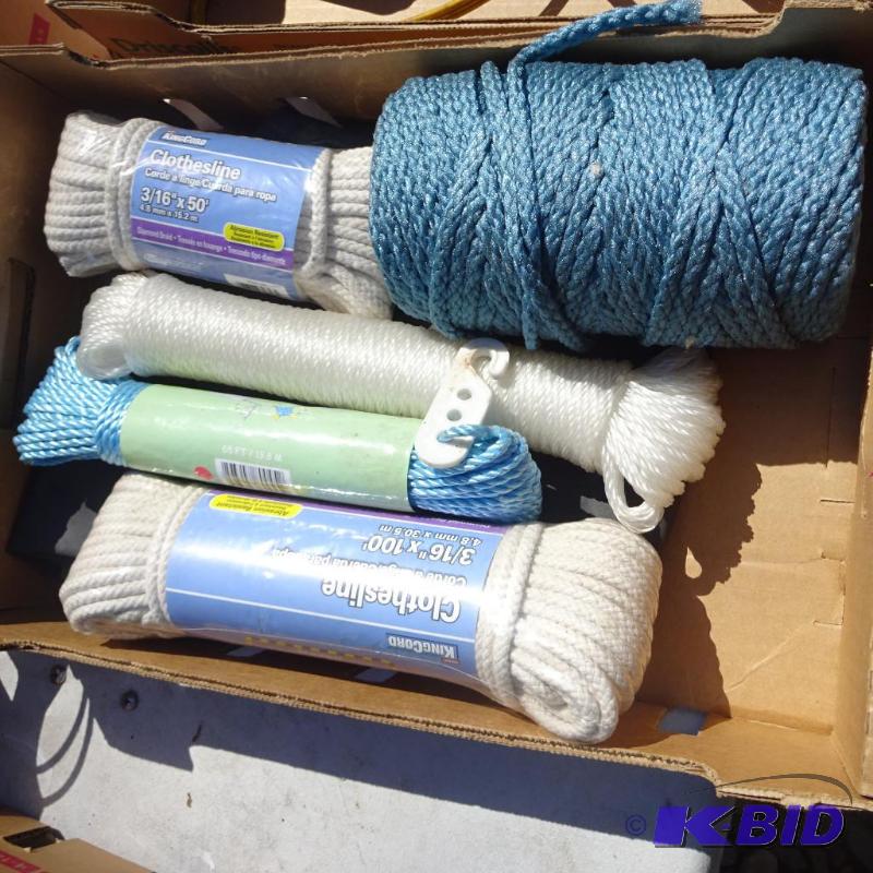 lot 191 image: Misc Clothes Line Rope...