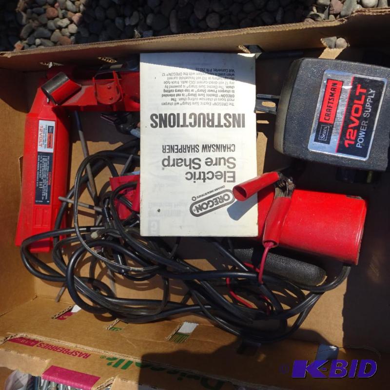 lot 194 image: Craftsman Chain Saw Sharpeners, WOrks...