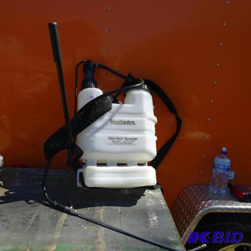 lot 204 image: Hudson Back Pack Sprayer...
