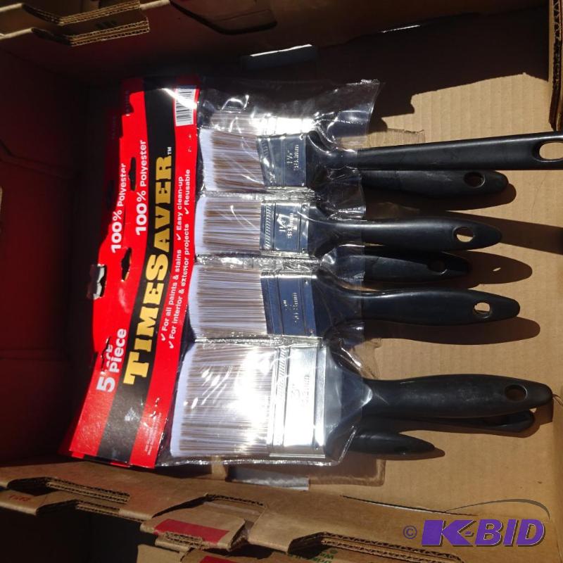 lot 206 image: TIme Saver Paint Brushes...