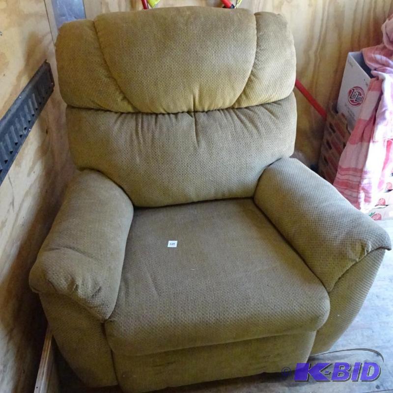 lot 229 image: Rocker Recliner Cushioned Chair. Very Nice Sh...