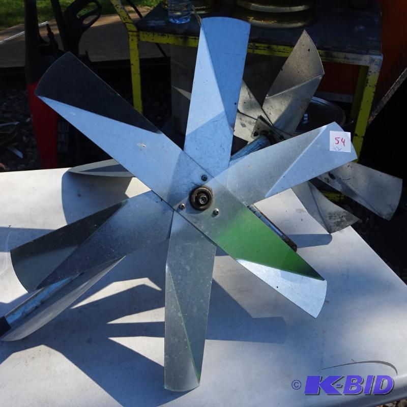 lot 54 image: Miniature Wind Mills 18&quot Blade...