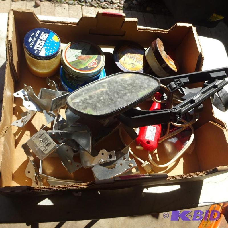 lot 82 image: Joist Hangers. Engraver, Mirror Extension, Mi...