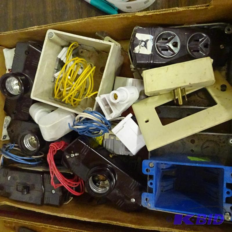 lot 108 image: Misc Electrical Supplies...