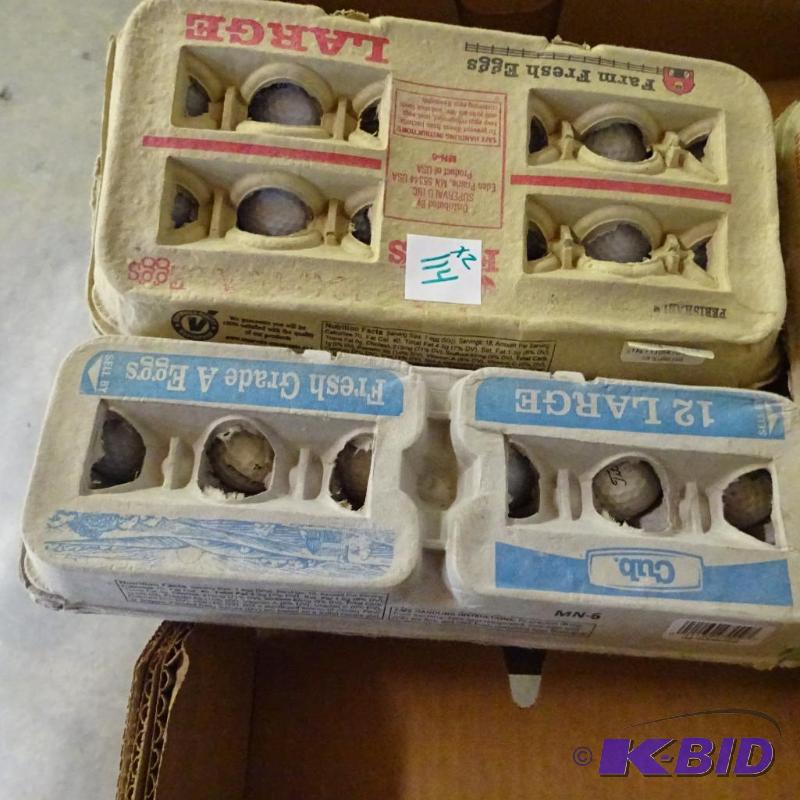 lot 114 image: Used Golf Balls Qty 30...