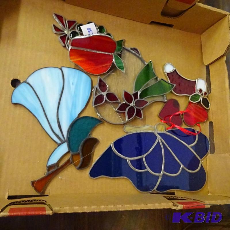 lot 128 image: Stained Glass...