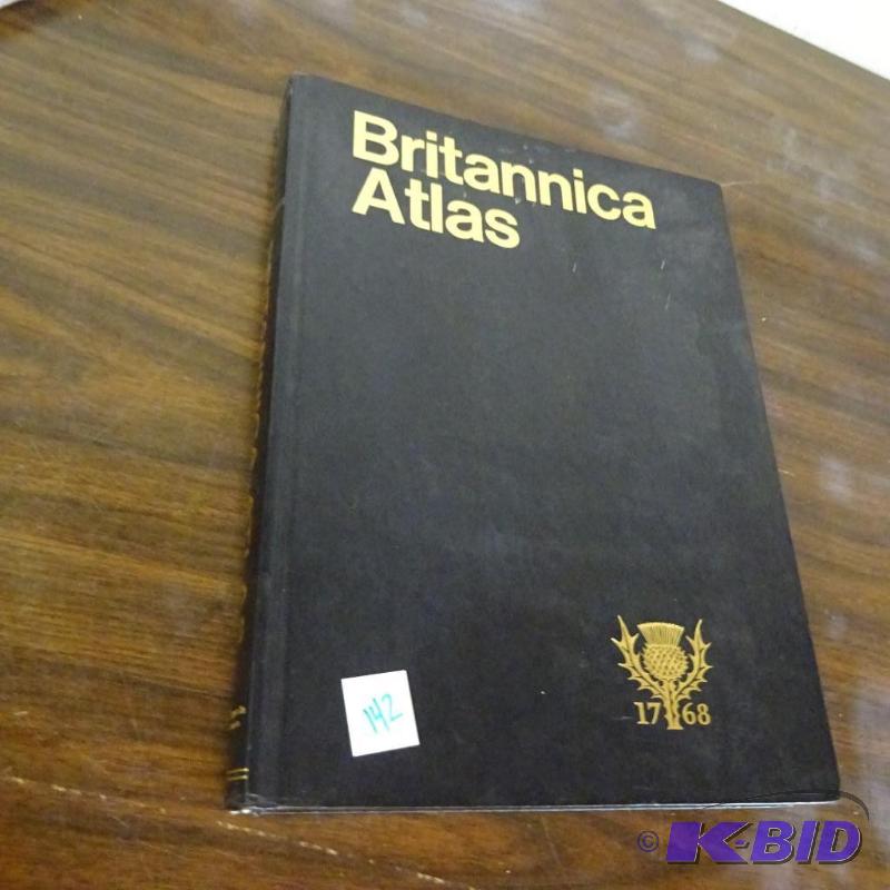 lot 142 image: Britanica Atlas...
