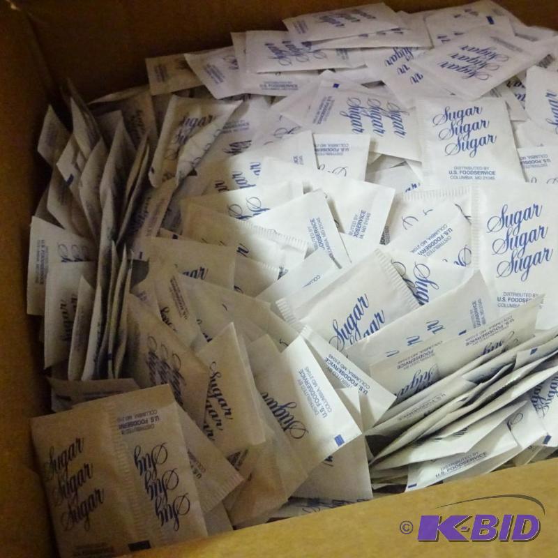 lot 144 image: US Food Service SUgar Packets...