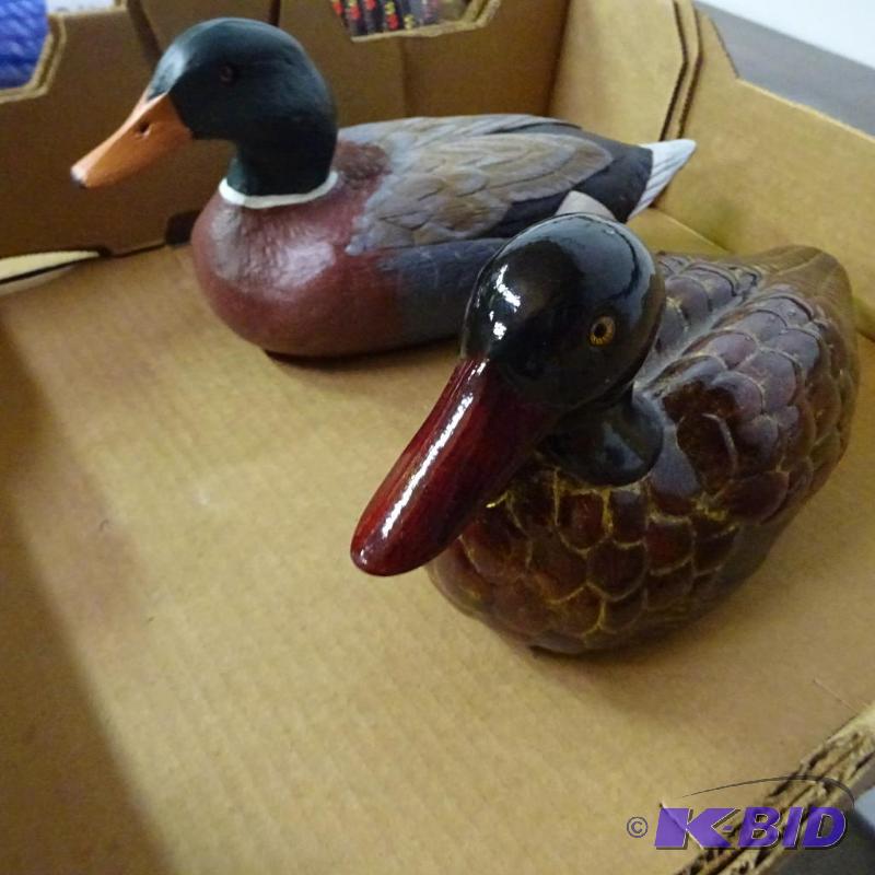 lot 162 image: 2 Decorative Ducks...