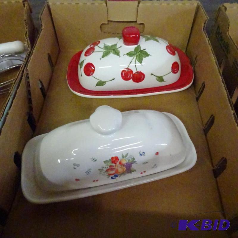 lot 189 image: 2 Butter Dishes...