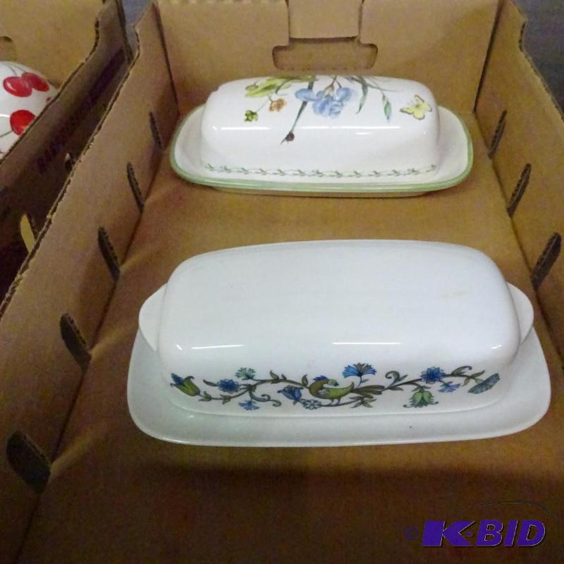 lot 190 image: 2 Butter Dishes...