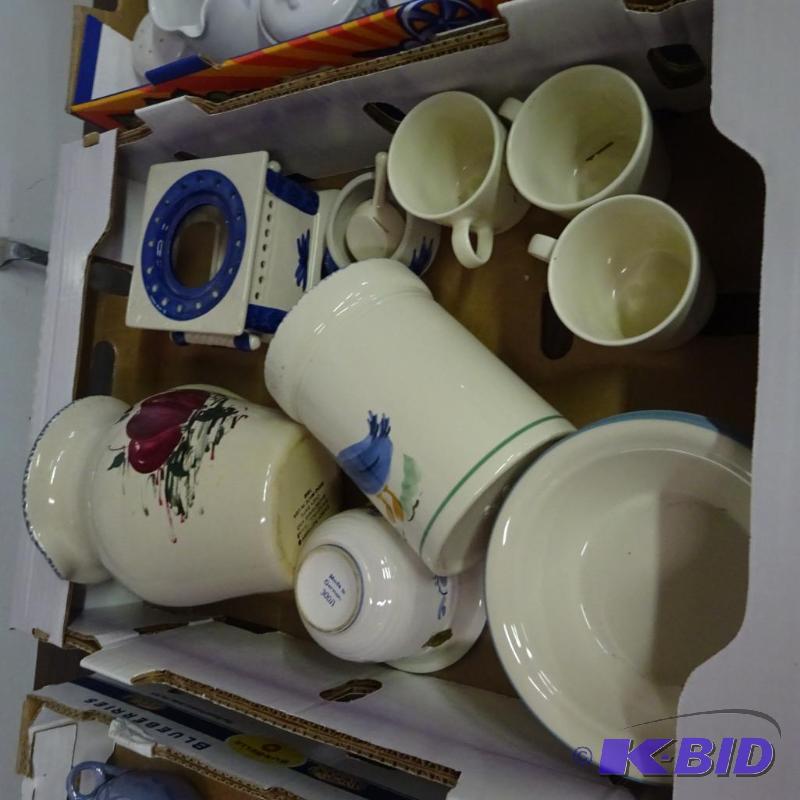 lot 204 image: Pitcher, Coffee CUps, Plates, Bowls, and More...