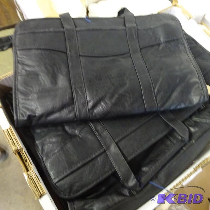 lot 209 image: 5 Leather Brief Cases...