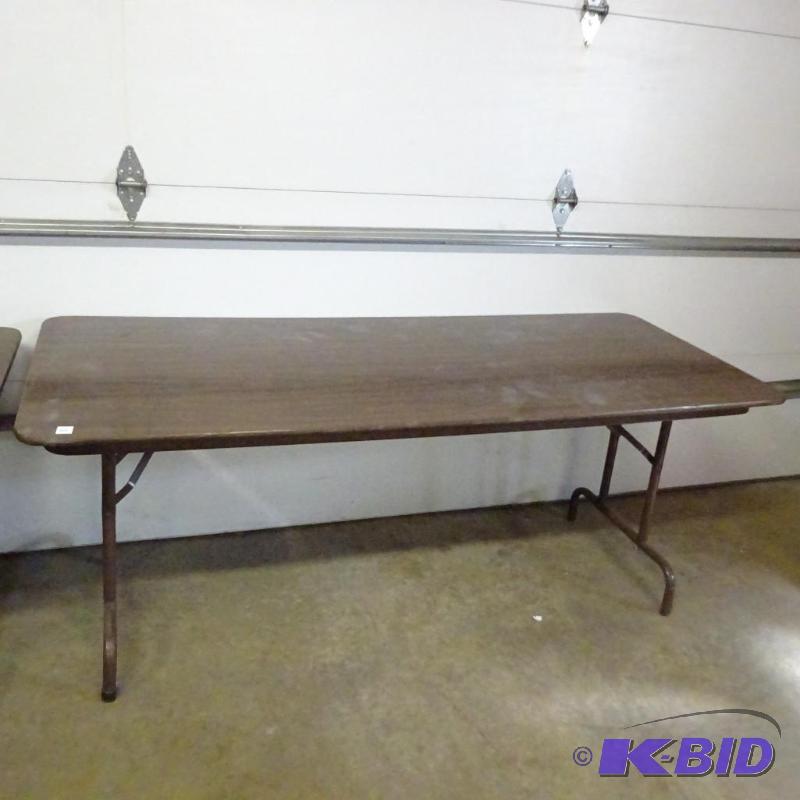 lot 215 image: 72 X 30 Folding Table...