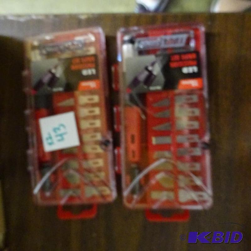 lot 43 image: Tool SHop Predision Knife Sets Qty 2...