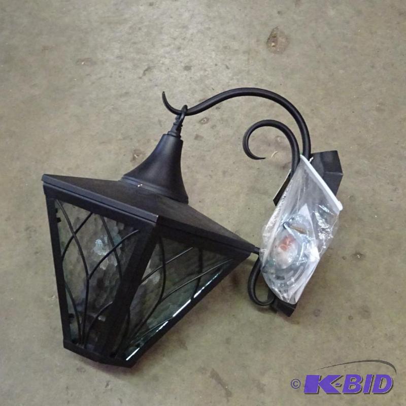 lot 53 image: Wall Hanging Outdoor Light...
