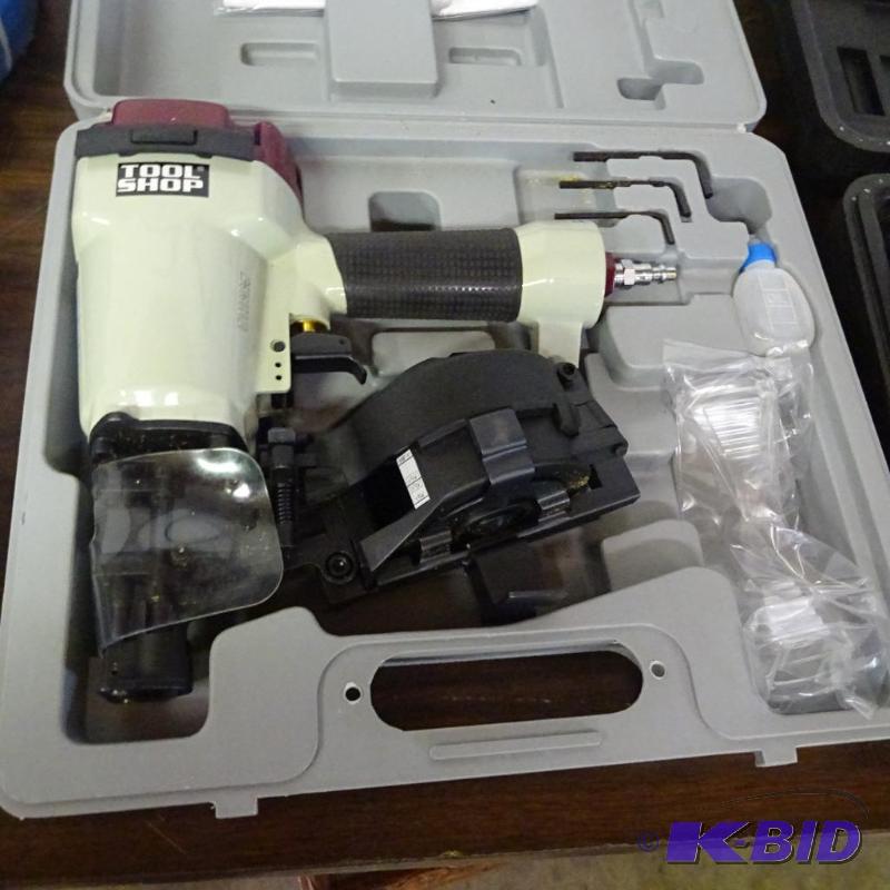 lot 58 image: Tool SHop Air Roofing Nailer. New...