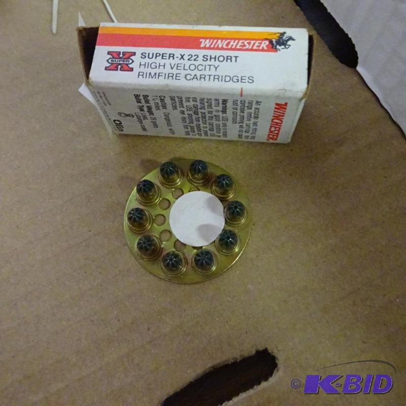 lot 75 image: 22 SHort Cartridges 40 Rounds...