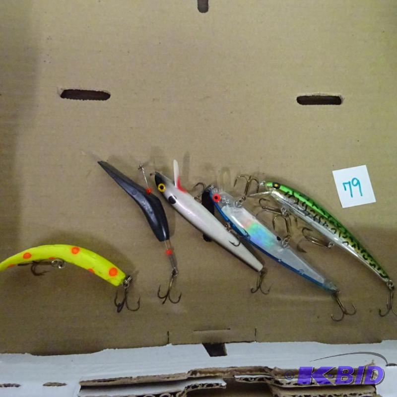 lot 79 image: Misc Fishing Lures...