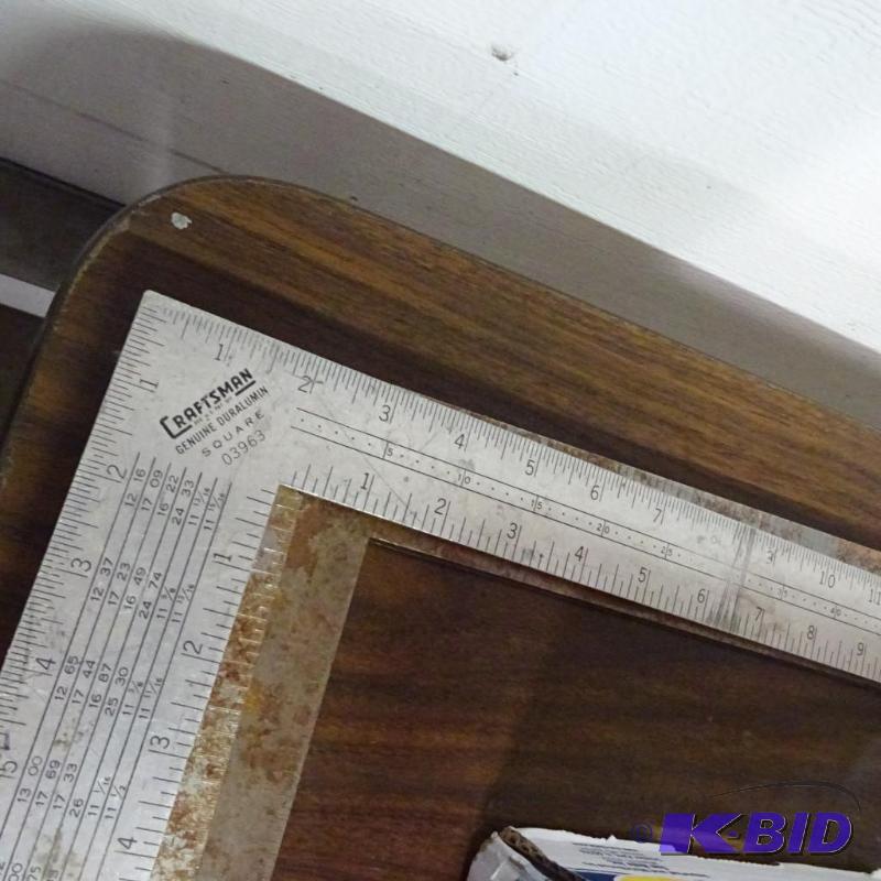 lot 80 image: 4 Carpenters Squares...