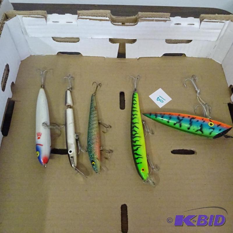 lot 81 image: Rapala and Other Fishing Lures...