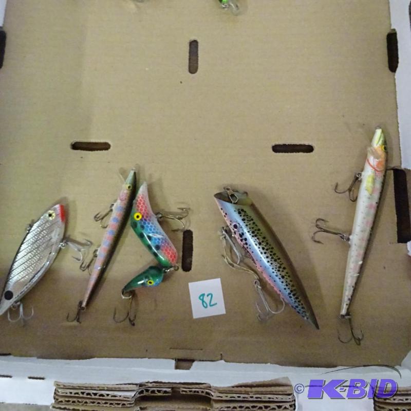 lot 82 image: Rapala and Other Fishing Lures...