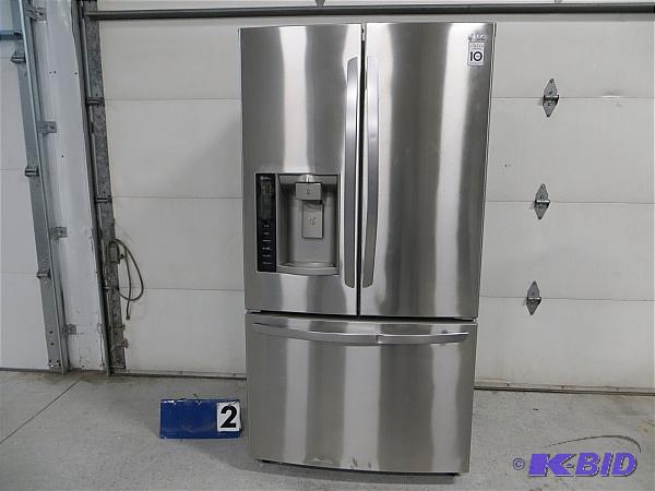 lot 2 image: LG 36 Wide Refrigerator