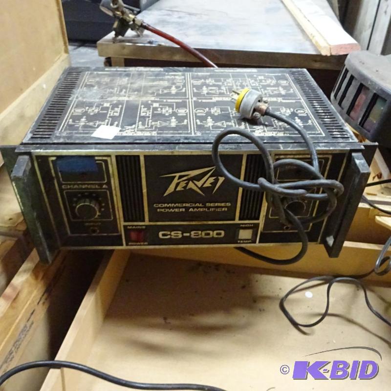 Peavey Commercial Series Power Amplifier CS-8...