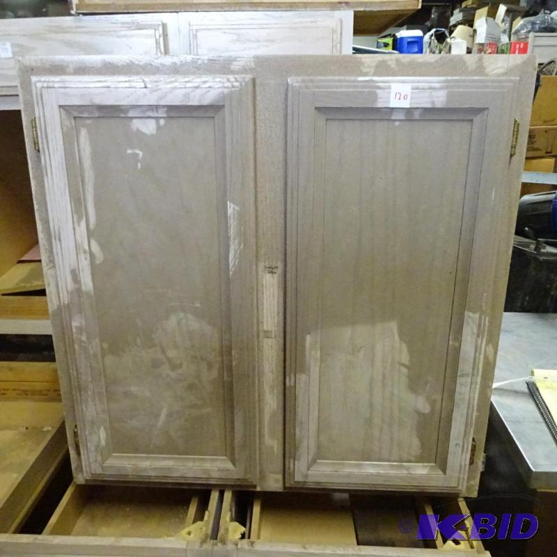 2 Door OVerhead Cabinet. Dusty Need Cleaning ...