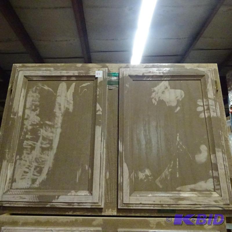 2 Door OVerhead Cabinet. Dusty Need Cleaning ...