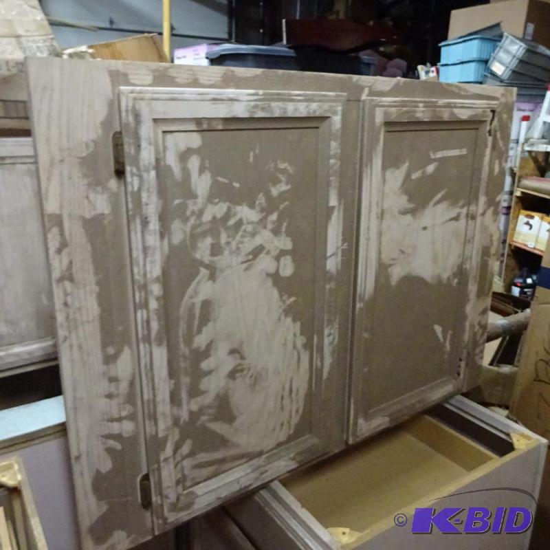2 Door OVerhead Cabinet. Dusty Need Cleaning ...