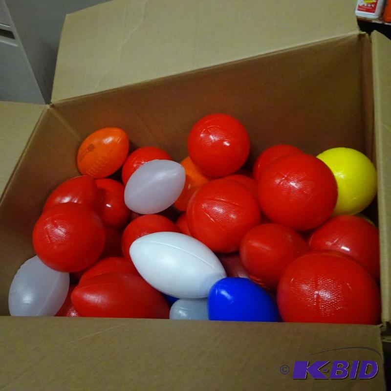 Mini Plastic Footballs and Basketballs...