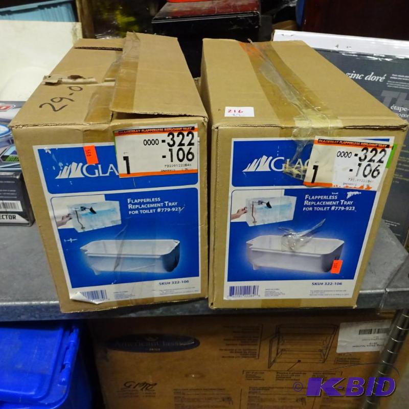 Glacier Bay Flapperless Replacement Tray 322-...