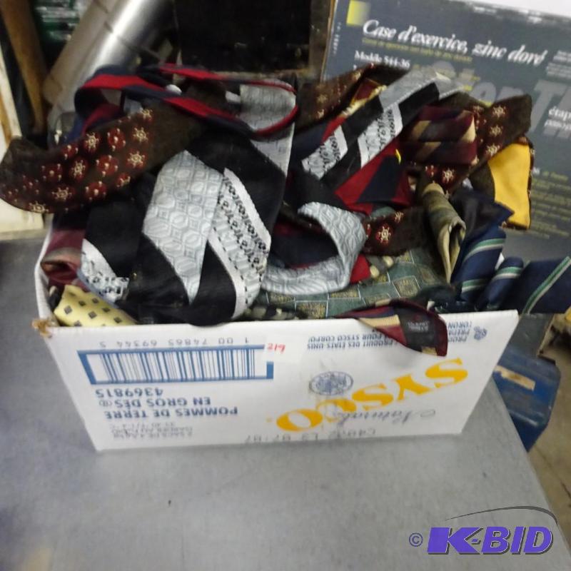 Box of Misc Ties...