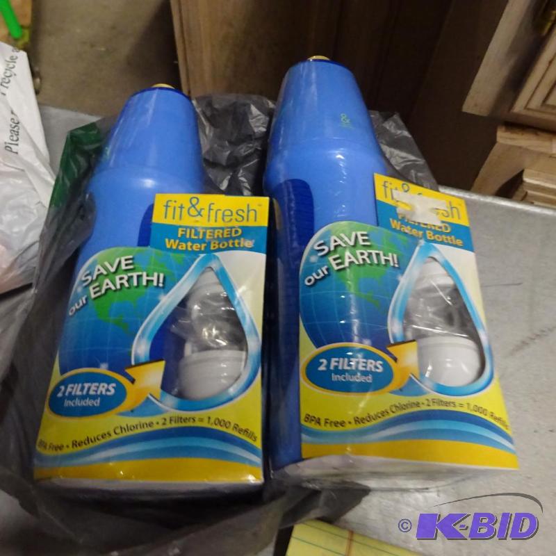 2 FIltered Water Bottles...