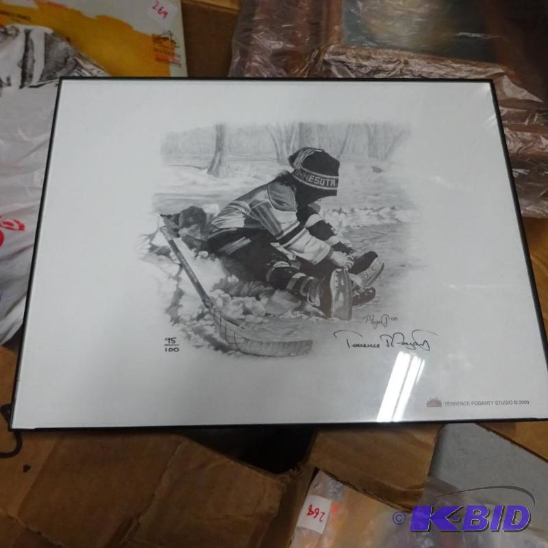 Hockey Print 95100 Terrence Fogarty...
