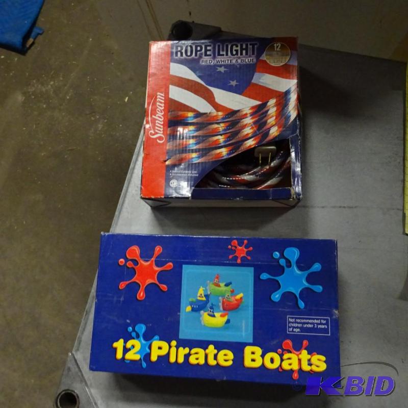 Rope Light Pirate Boats...