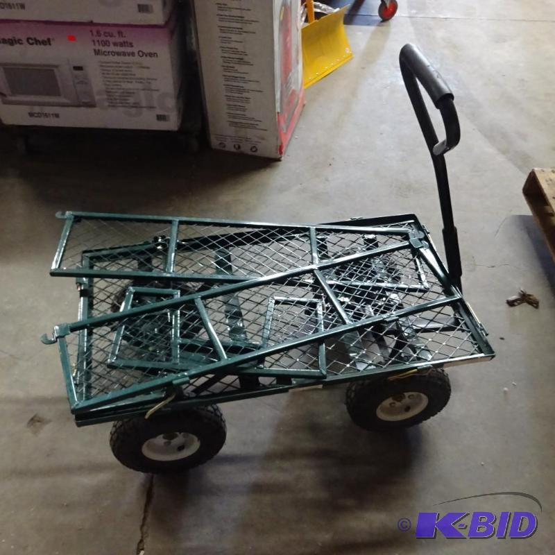 Lawn and Garden Cart with Removeable Sides 34...