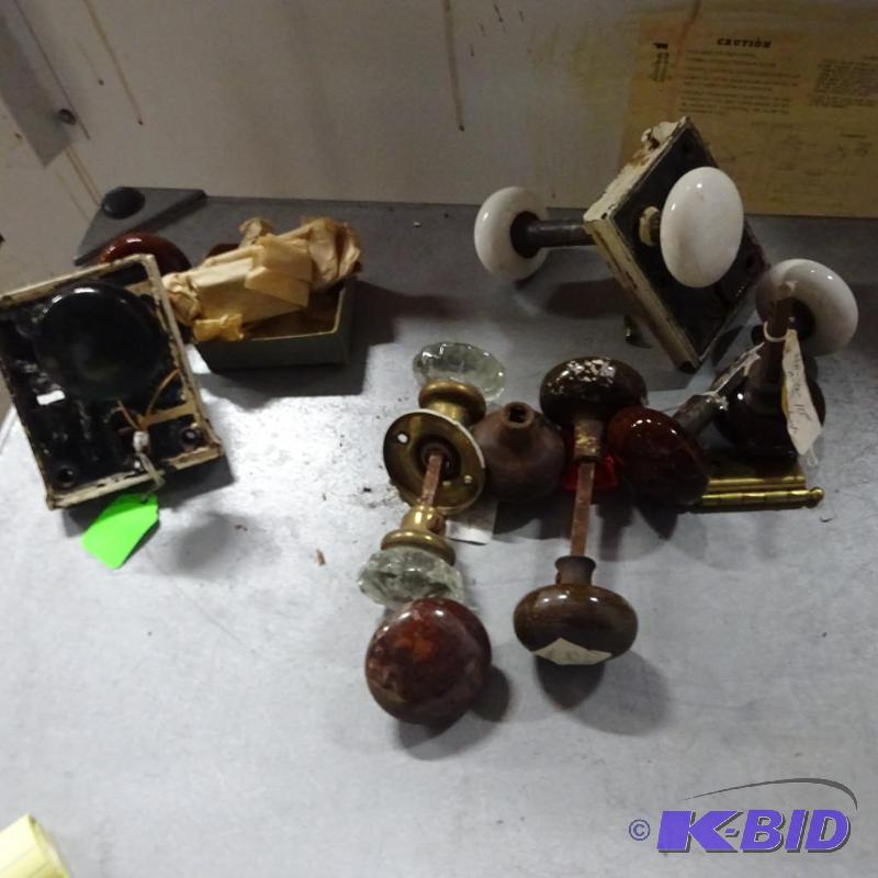 Misc Vintage Door Knobs and Lock Assemblies...