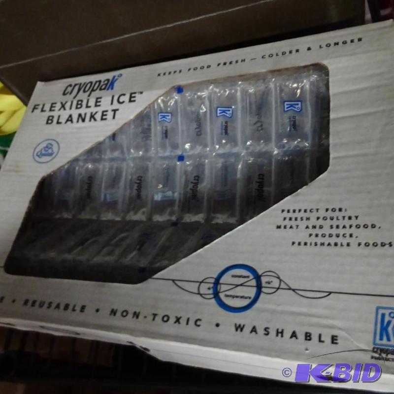 Cryopak Flexible Ice Blankets. Metal Wire She...