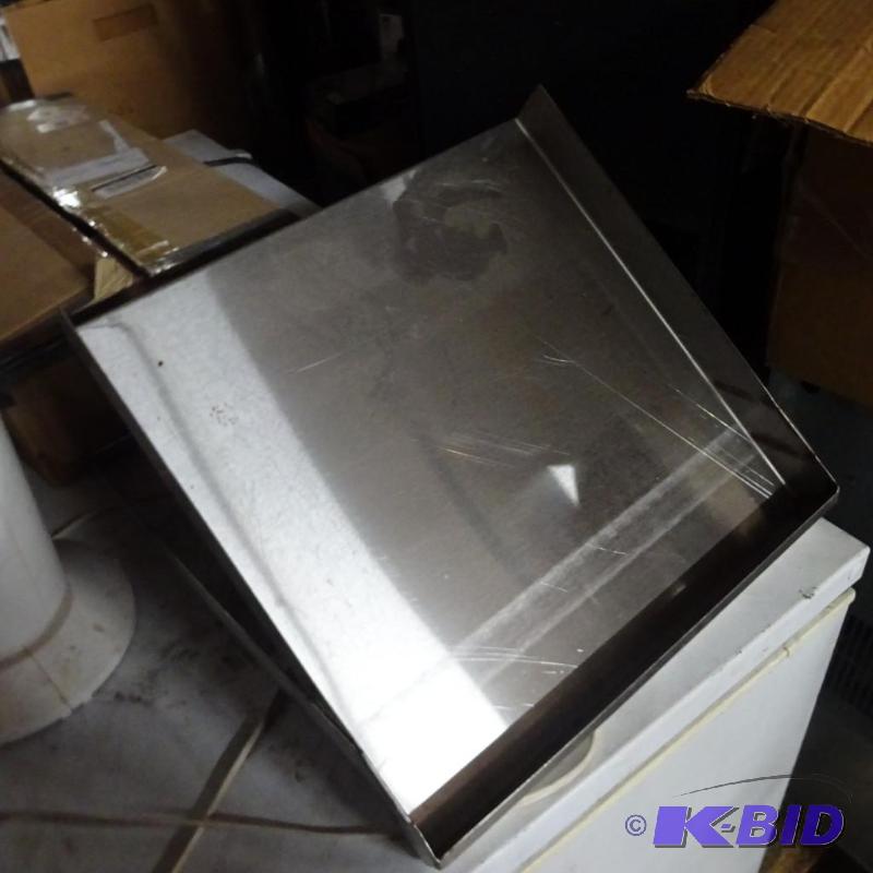 Wall Mount Stainless Shelf 17 X 17...