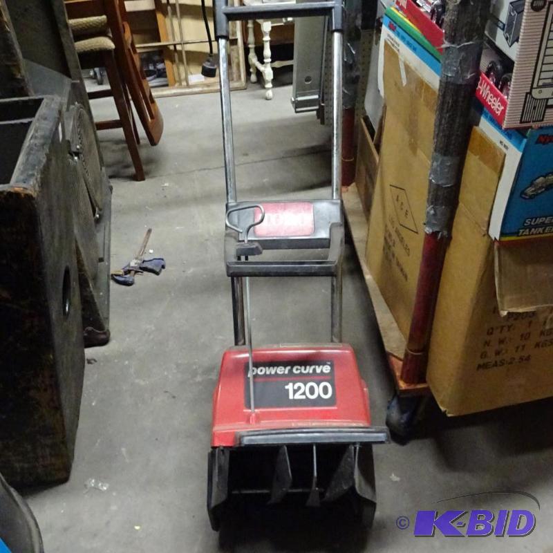 Toro Power Curve 200 Snow Blower 120 Volt...