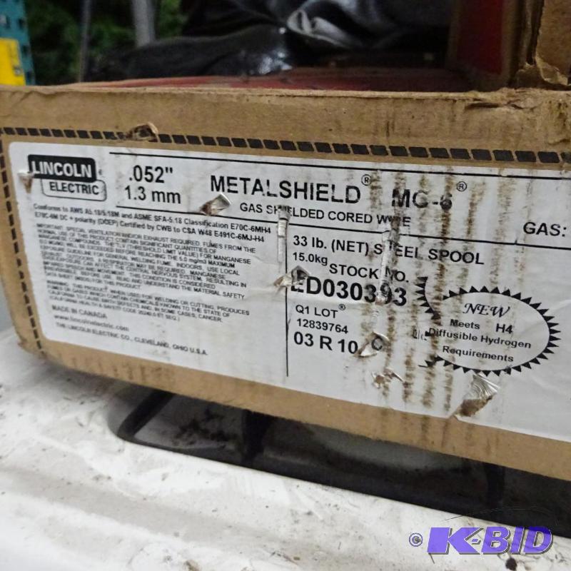 Lincoln .052 Metal Shield MC-6 Welding Wire E...