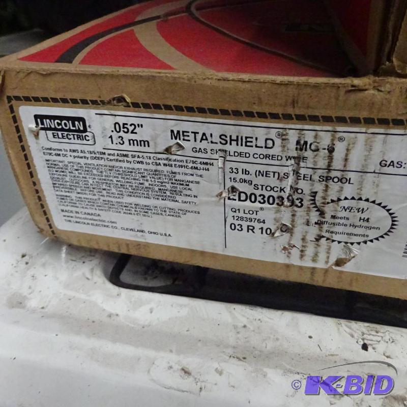 Lincoln .052 Metal Shield MC-6 Welding Wire E...