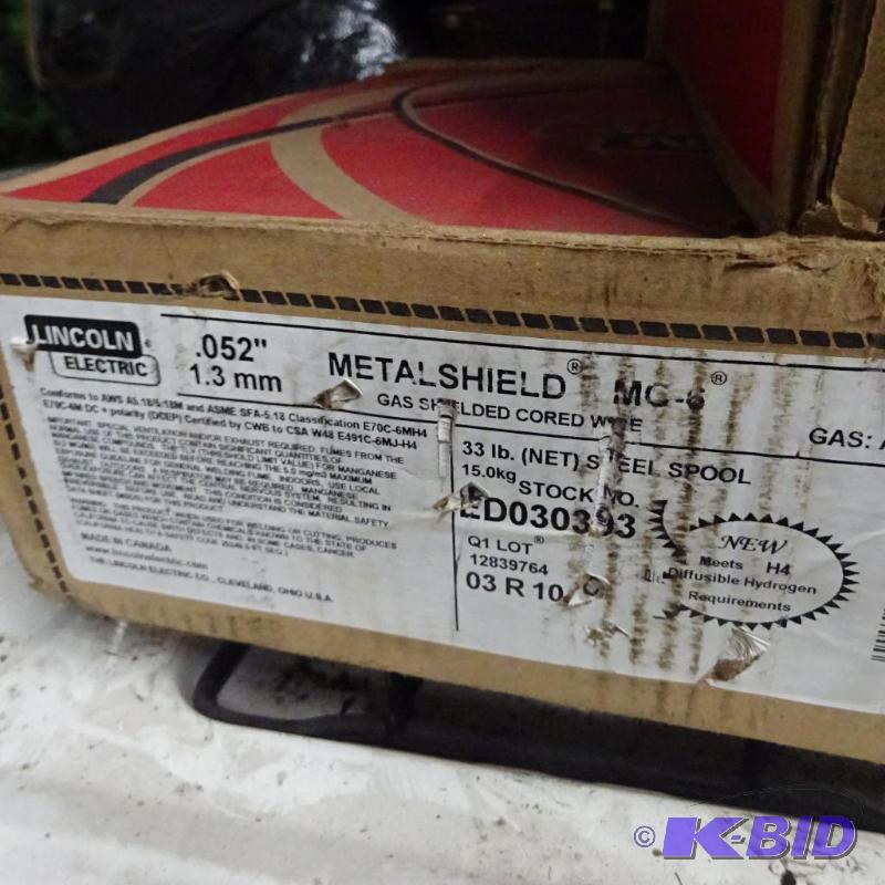 Lincoln .052 Metal Shield MC-6 Welding Wire E...