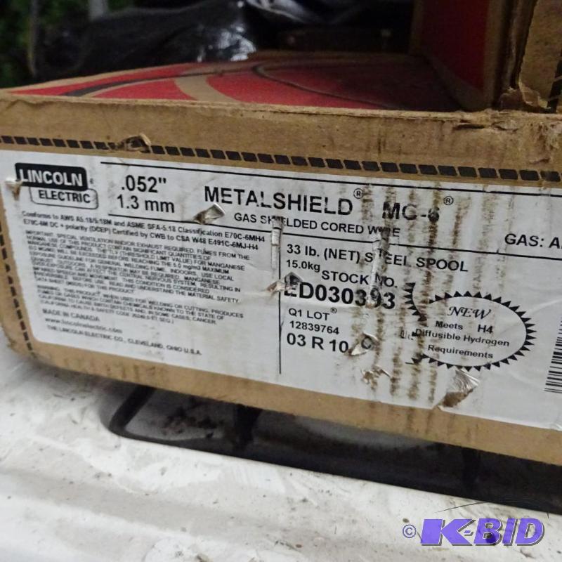 Lincoln .052 Metal Shield MC-6 Welding Wire E...